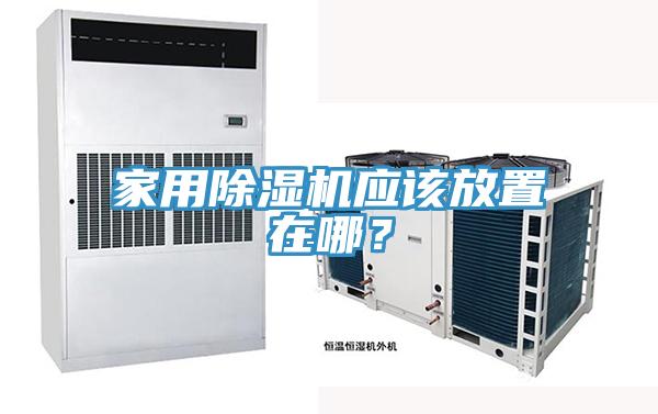 家用除濕機應該放置在哪？
