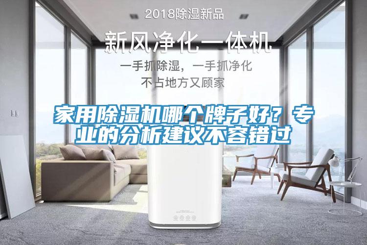 家用除濕機(jī)哪個(gè)牌子好？專業(yè)的分析建議不容錯(cuò)過(guò)