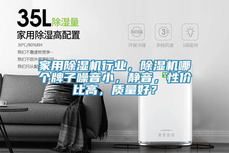 家用除濕機(jī)行業(yè)，除濕機(jī)哪個(gè)牌子噪音小，靜音，性價(jià)比高，質(zhì)量好？