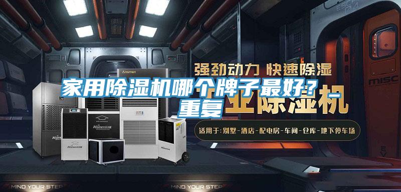 家用除濕機(jī)哪個(gè)牌子最好？_重復(fù)