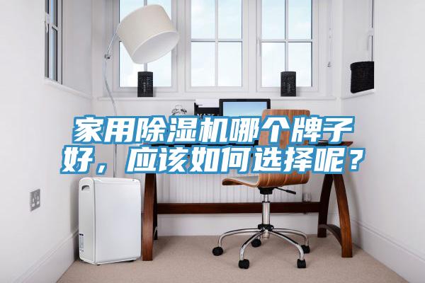家用除濕機(jī)哪個(gè)牌子好，應(yīng)該如何選擇呢？