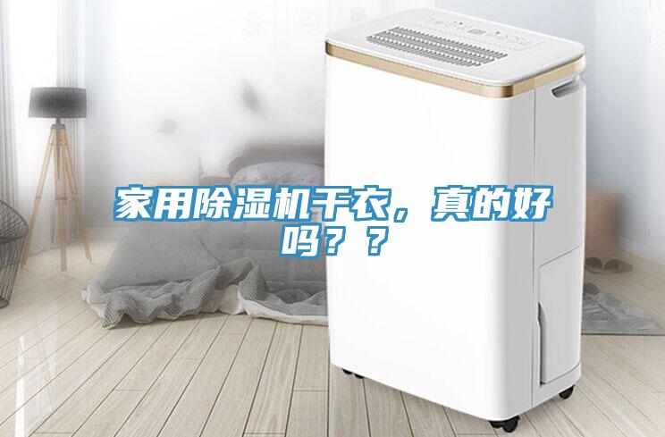 家用除濕機干衣，真的好嗎？？