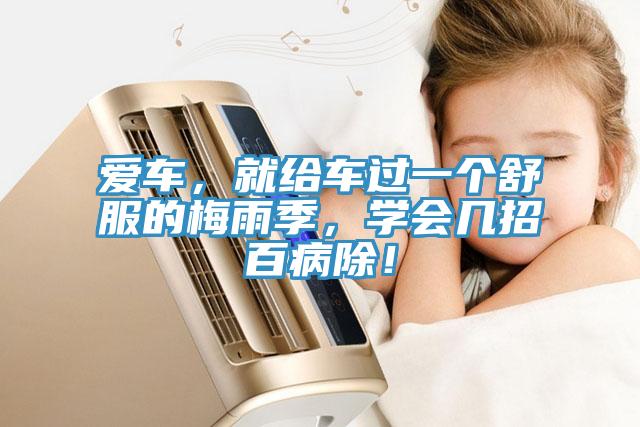 愛車，就給車過一個(gè)舒服的梅雨季，學(xué)會(huì)幾招百病除！