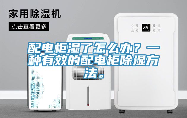 配電柜濕了怎么辦？一種有效的配電柜除濕方法。