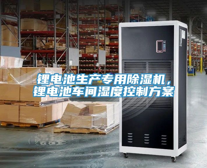 鋰電池生產(chǎn)專用除濕機(jī)，鋰電池車間濕度控制方案