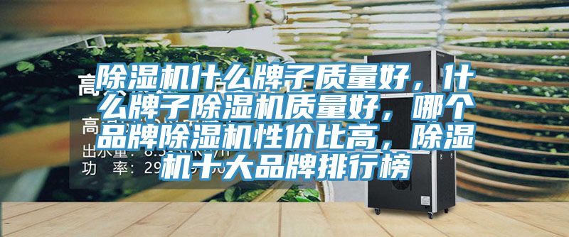 除濕機(jī)什么牌子質(zhì)量好，什么牌子除濕機(jī)質(zhì)量好，哪個(gè)品牌除濕機(jī)性價(jià)比高，除濕機(jī)十大品牌排行榜