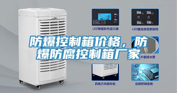 防爆控制箱價格，防爆防腐控制箱廠家