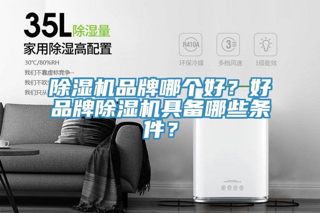 除濕機(jī)品牌哪個好？好品牌除濕機(jī)具備哪些條件？